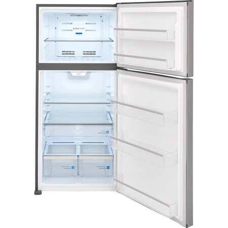 Frigidaire Frigidaire Gallery 20.0 Cu. Ft. Top Mount Top Freezer Stainless Steel Refrigerator FGHT2055VF